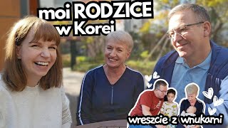 Moi Rodzice w Korei  Ich wrażenia i spotkanie z wnuczętami 💖 [upl. by Necila330]