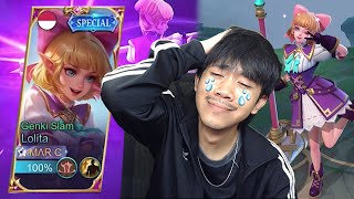 PERDANA MARKOCOP MAIN LOLITA  REVIEW SKIN SPECIAL  Mobile legends [upl. by Ahslek782]