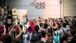 Cathay Pacific Flash Mob Dances at Hysan Place [upl. by Ramraj]