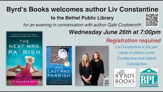 Byrds Books hosts Liv Constantine [upl. by Lledo]