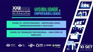 DIA 01  TARDE  XXII Encontro de Administração do Amazonas [upl. by Ahsaz862]