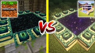 Craft World Master Block Game 3D VS Minecraft 121  Portals  Which Game is Better [upl. by Yaja665]