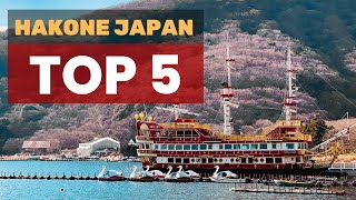 Top 10 Things to DO in HAKONE Japan  Tickets Itinerary and Tips  WATCH BEFORE YOU GO [upl. by Rakabuba]