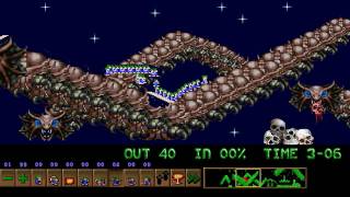 Lemmings custom  Return of the Awesome level [upl. by Cindra]