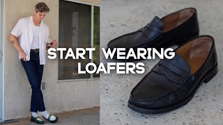 How to Style Loafers w Jeans Shorts amp Dressy [upl. by Brandes]