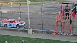 Tyler Moore Racing 46 ProLate Heat Race Silver Bullet Speedway 8312024 [upl. by Roderich]