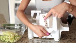 Como usar tu rallador de verduras spiralizer [upl. by Martguerita]