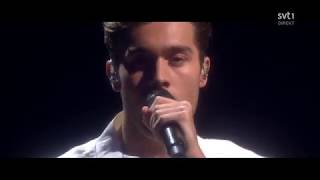 Benjamin Ingrosso  All Night Long  Melodifestivalen 2019 Final [upl. by Devy]