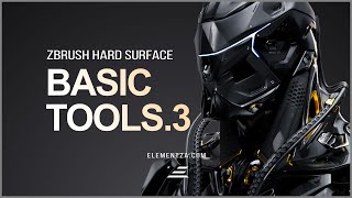 ZBrush Hard Surface Basics Part Three [upl. by Ailehc203]