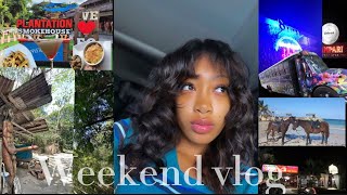 Weekend VlogMobay to Ochi Restaurants Car karaokeNight out partyamp more [upl. by Kohn]