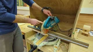 Miter Saw Safety Demo [upl. by Oht]