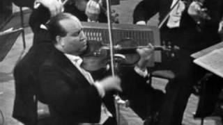 David Oistrakh  Bach Violin Concerto in A minor 2nd mvt [upl. by Eisyak]