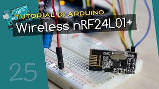 Tutorial Arduino ITA 25 wireless nRF24L01 [upl. by Esinyl]