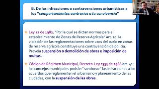 10 La sanción administrativa de las infracciones urbanísticas  Andrés Fernando Ospina Garzón [upl. by Tamqrah]