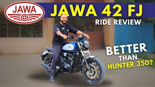 2024 Jawa 42 FJ  Ride Review  Should you buy this or Hunter 350 Gearhead Official jawa42fj [upl. by Akiner]