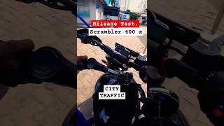 Triumph Scrambler 400 X EXPOSED Mileage Test [upl. by Ytsirhk414]