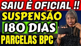 ✔️ PODE COMEMORAR SUSPENSÃO DE 180 DOS DOS DESCONTOS DO BPC LOAS COMEÇA EM MAIO [upl. by Vaenfila]