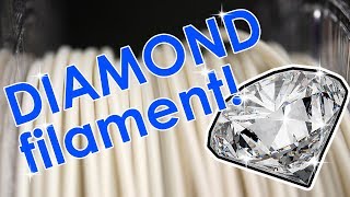 Nano Diamond PLA filament REVIEW  Tiamet3D μltra diamond PLA [upl. by Reteip]