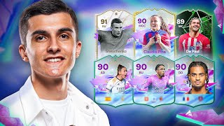 QUELS SBCS ET EVOLUTIONS FAIRE SUR FC 24  RIJKAARD PINA SHEVCHENKO FUTURE STARS DE PAUL [upl. by Hcirdla]