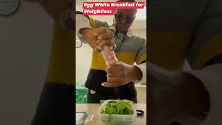 Egg white Recipes for Weightloss  How to Cook Eggwhites in the Microwave [upl. by Ambros]