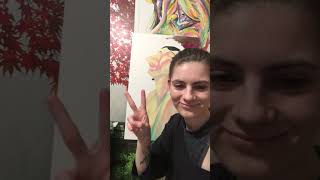 Rhiannon is live painting pt 23 [upl. by Hceicjow]