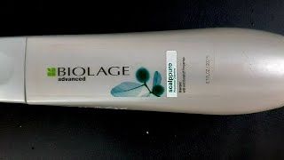 Matrix Company Shampoo  Biolage Advanced  Scalp Pure Whith Anti Dandruff  Properties [upl. by Khudari]