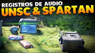 📼TODOS los REGISTROS de AUDIO del UNSC y SPARTAN en MUNDO ABIERTO de HALO INFINITE  J3rolo7 [upl. by Ecydnarb]