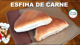 SEGREDO DE FAMÍLIA REVELADO  ESFIHA DE CARNE FECHADA  RECEITA DE SALGADO SUCULENTO E DELICIOSO [upl. by Isadora]