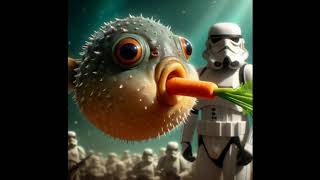 Pufferfish Eats Carrot  Cantina Band [upl. by Lehcar]