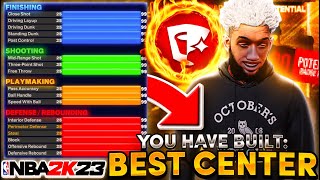 THE BEST CENTER BUILD ON NBA 2K23  MUST WATCH [upl. by Rinee]