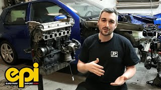 Démontage complet du moteur de mon R32 mk4 [upl. by Eceinart892]