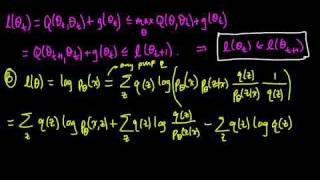 ML 1612 The likelihood is nondecreasing under EM part 2 [upl. by Adnovad]