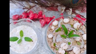 Janmashtami special how to make dhaniya powder and makhana panjiri and panchamitra [upl. by Dominic]