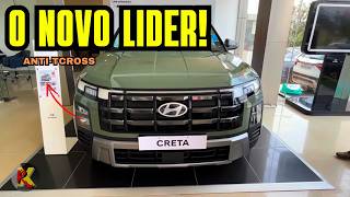 ANTITCROSS NOVO HYUNDAI CRETA RENOVADO 2025 NO BRASIL [upl. by Dareen]