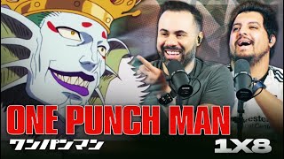 One Punch man 1x8 quotDeep Sea Kingquot Reaction [upl. by Collie]