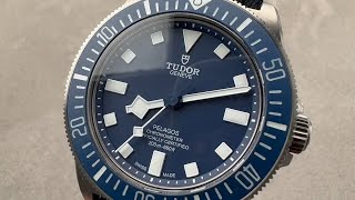 Tudor Pelagos FXD MN22 25707B21 Tudor Watch Review [upl. by Aurthur]