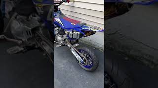 Supermoto CRF70 Full mod Pitbike  SSR Slowracer 👌🏼😍 pitbike dirtbike shorts [upl. by Emrich]