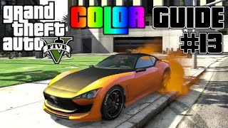 GTA V  Ultimate Color Guide 13  Best Colors Combos for Lampadati Furore GT [upl. by Ainessey]