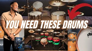 BEST Acoustic Drum Vsts IN 2024 [upl. by Nakhsa]