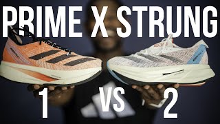 Adidas Prime X 2 Strung Vs Prime X Strung Is it really an upgrade [upl. by Gertie684]