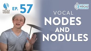 Ep 57 quotVocal Nodes and Nodulesquot  Voice Lessons To The World [upl. by Oelc]