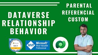 Dataverse  Relationship behaviors  Parental Referential amp Custom [upl. by Yniattirb511]