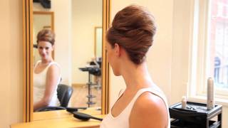 How to create a beehive hairstyle  Beehive hair tutorial [upl. by Nwahshar]