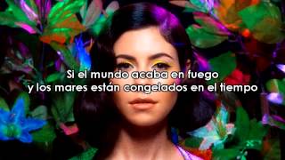 MARINA AND THE DIAMONDS  quotIMMORTALquot Subtitulada [upl. by Benedic]