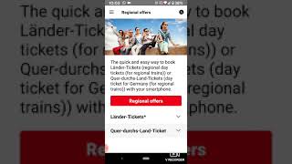 How To Buy the Bayern Train Ticket on Mobile [upl. by Ailefo462]