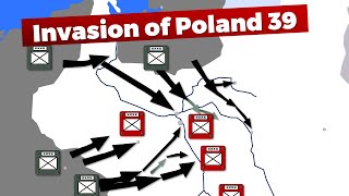 Invasion of Poland 1939  Fall Weiß  Case White [upl. by Enelrac]