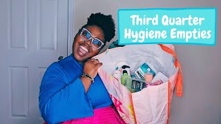 2024 Third Quarter Hygiene Empties JulySeptember DeAuvionne Johnson [upl. by Anitnoc544]