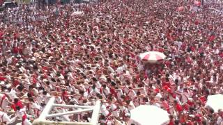 Biggest flash mob ever in Bayonne France [upl. by Orteip765]