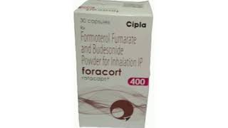 Foracort 400 Inhalation Formoterol Fumarate and Budesonide Powder for Inhalation IP [upl. by Atinob]