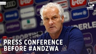 Press conference with coach Rutten before ANDZWA [upl. by Boor682]